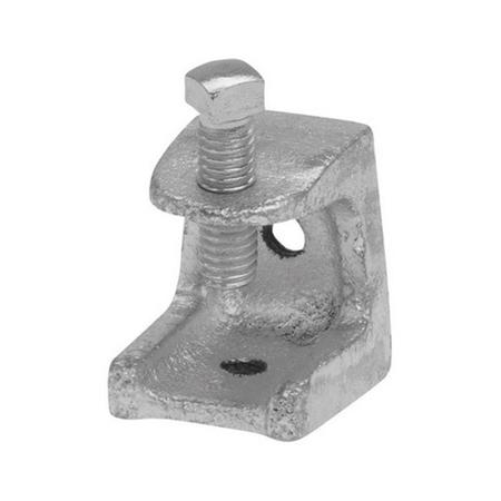 TOOLTIME RP2894-25EG 0.25 x 0.87 in. Max Flange Galvanized Beam Clamp TO613295
